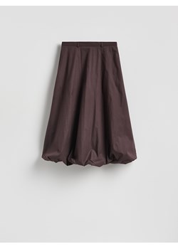 Reserved - Spódnica bombka - brązowy ze sklepu Reserved w kategorii Spódnice - zdjęcie 188655115