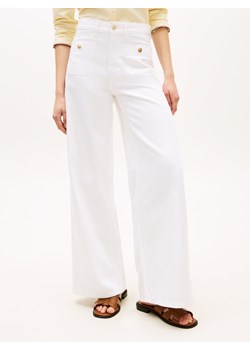 Tommy Hilfiger Dżinsy Kobiety Bawełna biały jednolity ze sklepu vangraaf w kategorii Jeansy damskie - zdjęcie 188655365