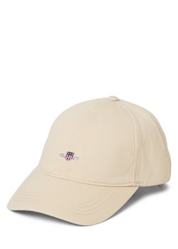 Gant Czapka męska Mężczyźni Bawełna (100%) beżowy jednolity ze sklepu vangraaf w kategorii Czapki z daszkiem damskie - zdjęcie 188655386