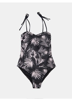 Sinsay - Strój kąpielowy ze wzorem - czarny ze sklepu Sinsay w kategorii Stroje kąpielowe - zdjęcie 188656497