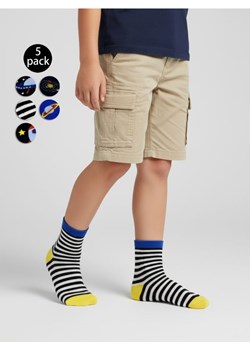 Sinsay - Bawełniane skarpetki 5 pack - wielobarwny ze sklepu Sinsay w kategorii Skarpetki dziecięce - zdjęcie 188656518
