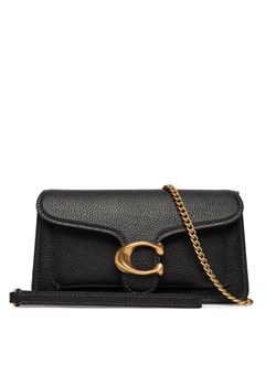 Torebka Coach Tabby Chain CBF14 Czarny ze sklepu eobuwie.pl w kategorii Listonoszki - zdjęcie 188656655