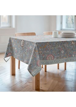 Mint Rugs Obrus "Floral And Tropical Ayana" w kolorze szaro-jasnoróżowo-zielonym ze sklepu Limango Polska w kategorii Obrusy i bieżniki - zdjęcie 188659976