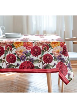 Mint Rugs Obrus "Floral And Tropical Darlin" w kolorze biało-czerwonym ze sklepu Limango Polska w kategorii Obrusy i bieżniki - zdjęcie 188659988