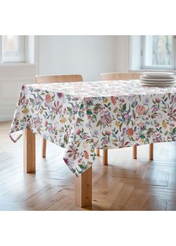 Mint Rugs Obrus "Floral And Tropical Lissi" w kolorze biało-fioletowo-zielonym ze sklepu Limango Polska w kategorii Obrusy i bieżniki - zdjęcie 188660018