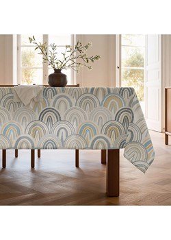 Mint Rugs Obrus "Nordic Margot" w kolorze beżowo-niebiesko-białym ze sklepu Limango Polska w kategorii Obrusy i bieżniki - zdjęcie 188660126