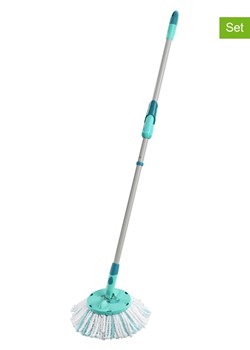 Leifheit Głowice wymienne (4 szt.) "Clean Twist Disc Mop micro duo" w kolorze turkusowym ze sklepu Limango Polska w kategorii Akcesoria kuchenne - zdjęcie 188660227