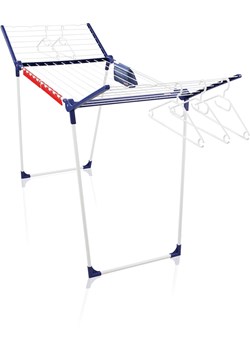 Leifheit Suszarka w kolorze granatowo-białym na pranie - szer. 167 cm ze sklepu Limango Polska w kategorii Akcesoria łazienkowe - zdjęcie 188660265