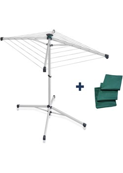 Leifheit Suszarka stojąca "LinoPop Up 140" w kolorze srebrnym na pranie ze sklepu Limango Polska w kategorii Akcesoria łazienkowe - zdjęcie 188660295