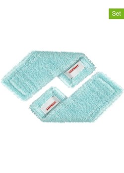 Leifheit Nakładki (2 szt.) "Profi XL super soft" w kolorze błękitnym do mopa ze sklepu Limango Polska w kategorii Akcesoria kuchenne - zdjęcie 188660346