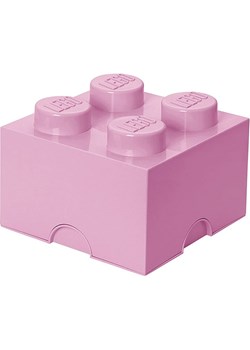 LEGO Pojemnik "Brick 4" w kolorze jasnoróżowym - 25 x 18 x 25 cm ze sklepu Limango Polska w kategorii Pojemniki kuchenne - zdjęcie 188660769