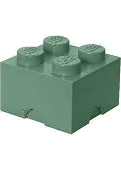 LEGO Pojemnik "Brick 4" w kolorze szarozielonym - 25 x 18 x 25 cm ze sklepu Limango Polska w kategorii Pojemniki kuchenne - zdjęcie 188660775