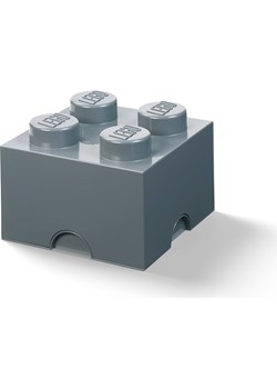 LEGO Pojemnik "Brick 4" w kolorze szarym - 25 x 18 x 25 cm ze sklepu Limango Polska w kategorii Pojemniki kuchenne - zdjęcie 188660777