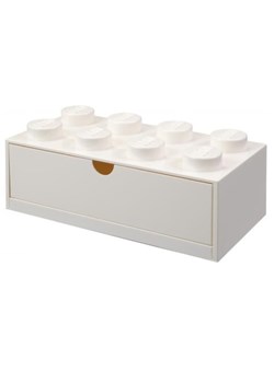 LEGO Pojemnik "Brick 8" w kolorze białym z szufladami - 32 x 16 x 12 cm ze sklepu Limango Polska w kategorii Pojemniki kuchenne - zdjęcie 188660945
