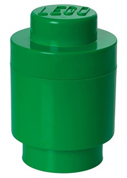LEGO Pojemnik "Brick 1" w kolorze zielonym - wys. 18,3 x Ø 12,3 cm ze sklepu Limango Polska w kategorii Pojemniki kuchenne - zdjęcie 188660975