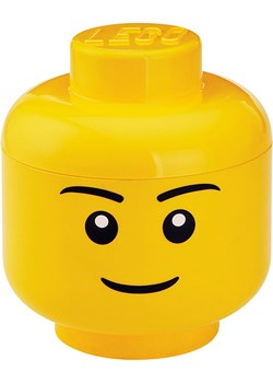LEGO Pojemnik "Boy" w kolorze żółtym - wys. 18,5 x Ø 16 cm ze sklepu Limango Polska w kategorii Pojemniki kuchenne - zdjęcie 188660977