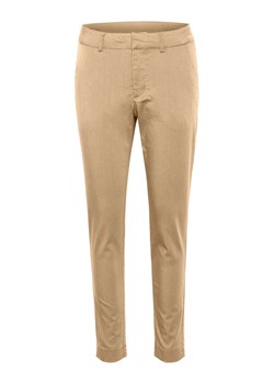 Kaffe Spodnie chino "Lea" w kolorze beżowym ze sklepu Limango Polska w kategorii Spodnie damskie - zdjęcie 188661267