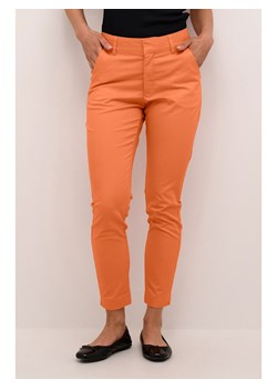 Kaffe Spodnie chino "Lea" w kolorze pomarańczowym ze sklepu Limango Polska w kategorii Spodnie damskie - zdjęcie 188661278