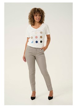 Kaffe Spodnie chino w kolorze szarym ze sklepu Limango Polska w kategorii Spodnie damskie - zdjęcie 188661286