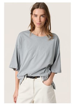 Soaked in Luxury Koszulka w kolorze szarym ze sklepu Limango Polska w kategorii Bluzki damskie - zdjęcie 188662017