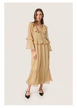 Soaked in Luxury Sukienka w kolorze beżowym ze sklepu Limango Polska w kategorii Sukienki - zdjęcie 188662258