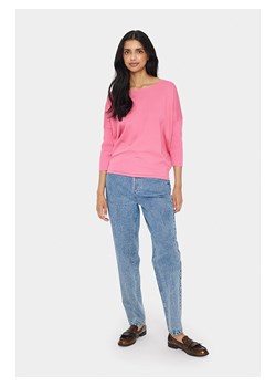 SAINT TROPEZ Sweter w kolorze różowym ze sklepu Limango Polska w kategorii Swetry damskie - zdjęcie 188662326