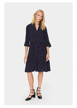 SAINT TROPEZ Sukienka w kolorze granatowym ze sklepu Limango Polska w kategorii Sukienki - zdjęcie 188662378