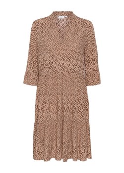 SAINT TROPEZ Sukienka w kolorze jasnobrązowym ze sklepu Limango Polska w kategorii Sukienki - zdjęcie 188662398