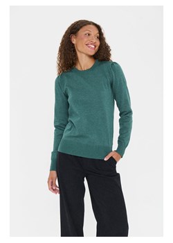 SAINT TROPEZ Sweter w kolorze zielonym ze sklepu Limango Polska w kategorii Swetry damskie - zdjęcie 188662407