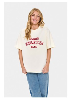 SAINT TROPEZ Koszulka w kolorze kremowym ze sklepu Limango Polska w kategorii Bluzki damskie - zdjęcie 188662788