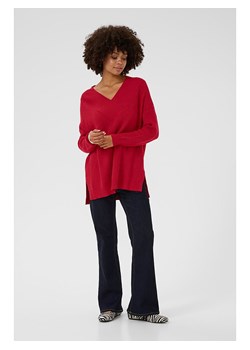 CULTURE Sweter w kolorze czerwonym ze sklepu Limango Polska w kategorii Swetry damskie - zdjęcie 188662887