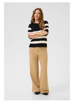 CULTURE Wełniany sweter w kolorze czarno-białym ze sklepu Limango Polska w kategorii Swetry damskie - zdjęcie 188662998