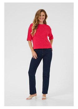 Kaffe Sweter "Sevita" w kolorze czerwonym ze sklepu Limango Polska w kategorii Swetry damskie - zdjęcie 188664165