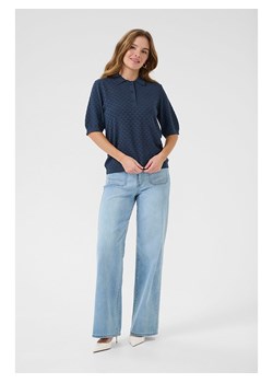 Kaffe Koszulka polo w kolorze granatowym ze sklepu Limango Polska w kategorii Bluzki damskie - zdjęcie 188664906