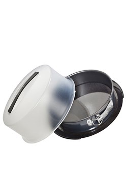 Zenker Tortownica "Deluxe" w kolorze czarnym - Ø 28 cm ze sklepu Limango Polska w kategorii Akcesoria do pieczenia - zdjęcie 188665379