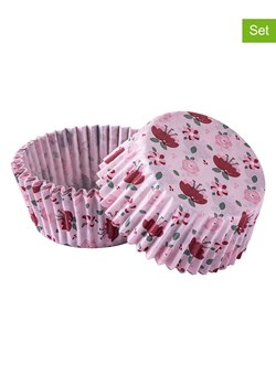 Zenker Foremki papierowe (100 szt.) w kolorze jasnoróżowo-czerwonym do muffinek ze sklepu Limango Polska w kategorii Akcesoria do pieczenia - zdjęcie 188665689