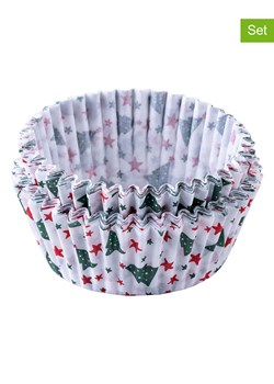 Zenker Foremki papierowe (80 szt.) w kolorze biało-zielono-czerwonym do muffinek ze sklepu Limango Polska w kategorii Akcesoria do pieczenia - zdjęcie 188665769