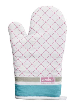 Zenker Rękawica kuchenna w kolorze biało-jasnoróżowym - 28 x 18 cm ze sklepu Limango Polska w kategorii Tekstylia kuchenne - zdjęcie 188665845