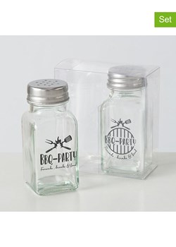 Boltze Przyprawniki (2 szt.) "BBQ"w kolorze czarnym ze sklepu Limango Polska w kategorii Młynki do soli i pieprzu - zdjęcie 188666206