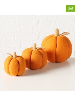 Boltze Dekoracje (3 szt.) "Tikva" w kolorze pomarańczowym ze sklepu Limango Polska w kategorii Dekoracje - zdjęcie 188666227