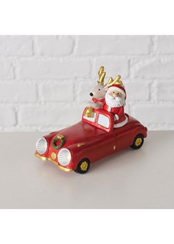 Boltze Figurka dekoracyjna LED "Martiny" w kolorze czerwonym - wys. 9,5 cm ze sklepu Limango Polska w kategorii Dekoracje - zdjęcie 188666315