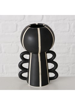 Boltze Wazon "Nanuka" w kolorze czarno-białym - wys. 14,5 cm ze sklepu Limango Polska w kategorii Wazony - zdjęcie 188666407