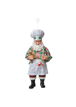 Clayre &amp; Eef Zawieszka dekoracyjna ze wzorem - wys. 17 cm ze sklepu Limango Polska w kategorii Dekoracje - zdjęcie 188666498