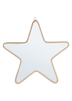 Bizzotto Lustro ścienne "Mozambico" w kolorze beżowym - 40 x 38 cm ze sklepu Limango Polska w kategorii Lustra - zdjęcie 188666686