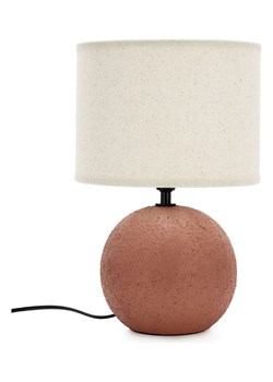 Bizzotto Lampa stołowa "Irvin" w kolorze jasnobrązowym - wys. 32 x Ø 20 cm ze sklepu Limango Polska w kategorii Oświetlenie - zdjęcie 188666695