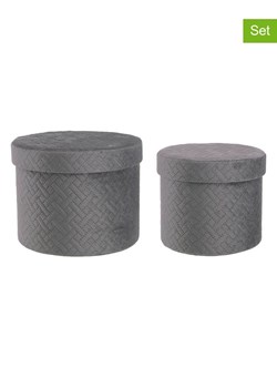 Bizzotto Pojemniki (2 szt.) "Averill" w kolorze szarym ze sklepu Limango Polska w kategorii Pojemniki kuchenne - zdjęcie 188666918