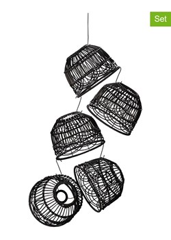 Konstsmide Klosze (5 szt.) w kolorze czarnym do łańcucha świetlnego - wys. 8 x Ø 20 cm ze sklepu Limango Polska w kategorii Oświetlenie - zdjęcie 188666945