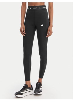adidas Legginsy TECHFIT Stash Pocket IT2282 Czarny Slim Fit ze sklepu MODIVO w kategorii Spodnie damskie - zdjęcie 188667018