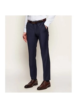 HUGO Wełniane spodnie HestenM204X | Extra slim fit ze sklepu Gomez Fashion Store w kategorii Spodnie męskie - zdjęcie 188667898