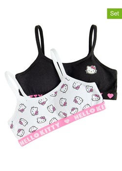 COOL CLUB Biustonosze sportowe (2 szt.) w kolorze białym i czarnym ze sklepu Limango Polska w kategorii Staniki dla dziewczynki - zdjęcie 188669357